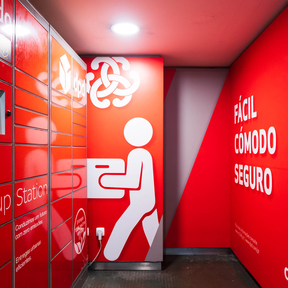 Os nossos serviços - Pick up station