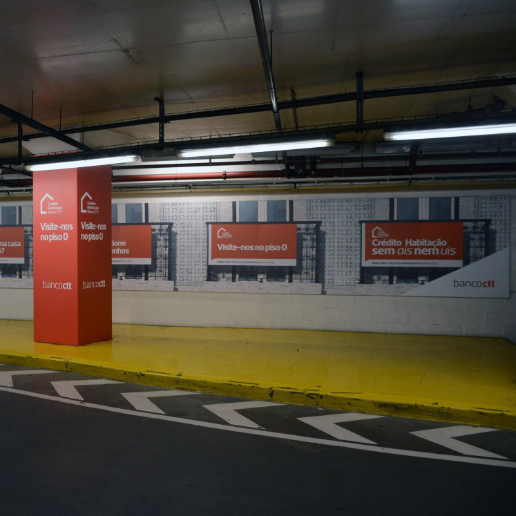 Publicidade no Estacionamento